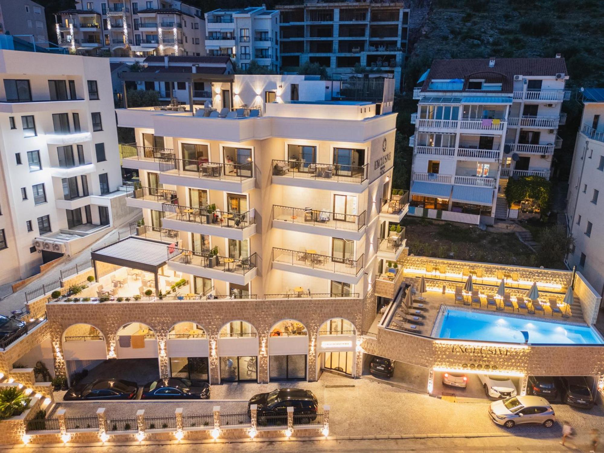 בודווה Exclusive Hotel מראה חיצוני תמונה